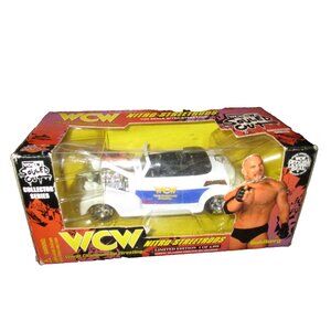 1999 Limited Edition WCW Nitro Streetrods 1:24 Car Goldberg & Box  Souled Out
